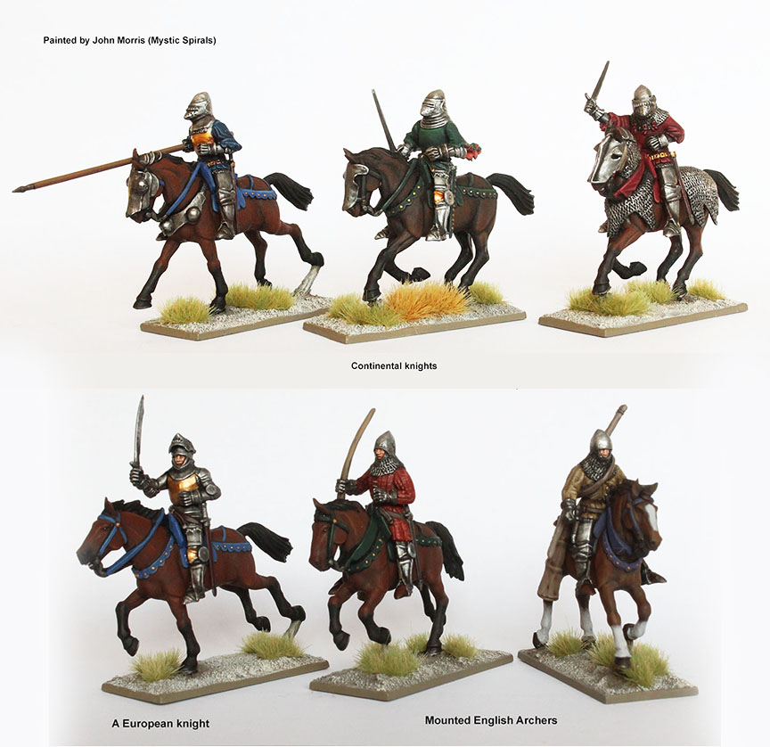 Perry Miniatures AO70 boîte chevaliers montés Agincourt 1415 x12