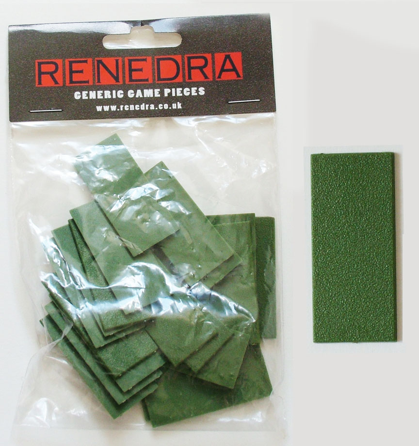 Perry Accessoires B3 20 socles 45x20mm plastique figurines
