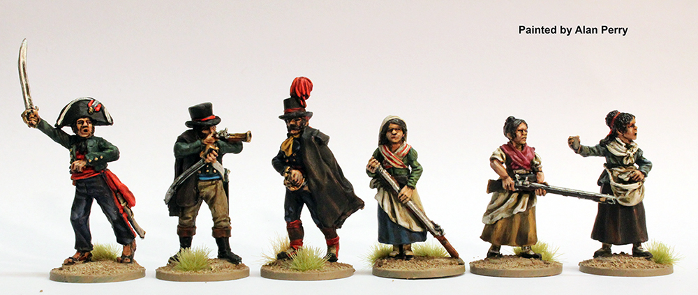 Perry Miniatures Napoleonic SPA 52 Guérilla commandement figurines