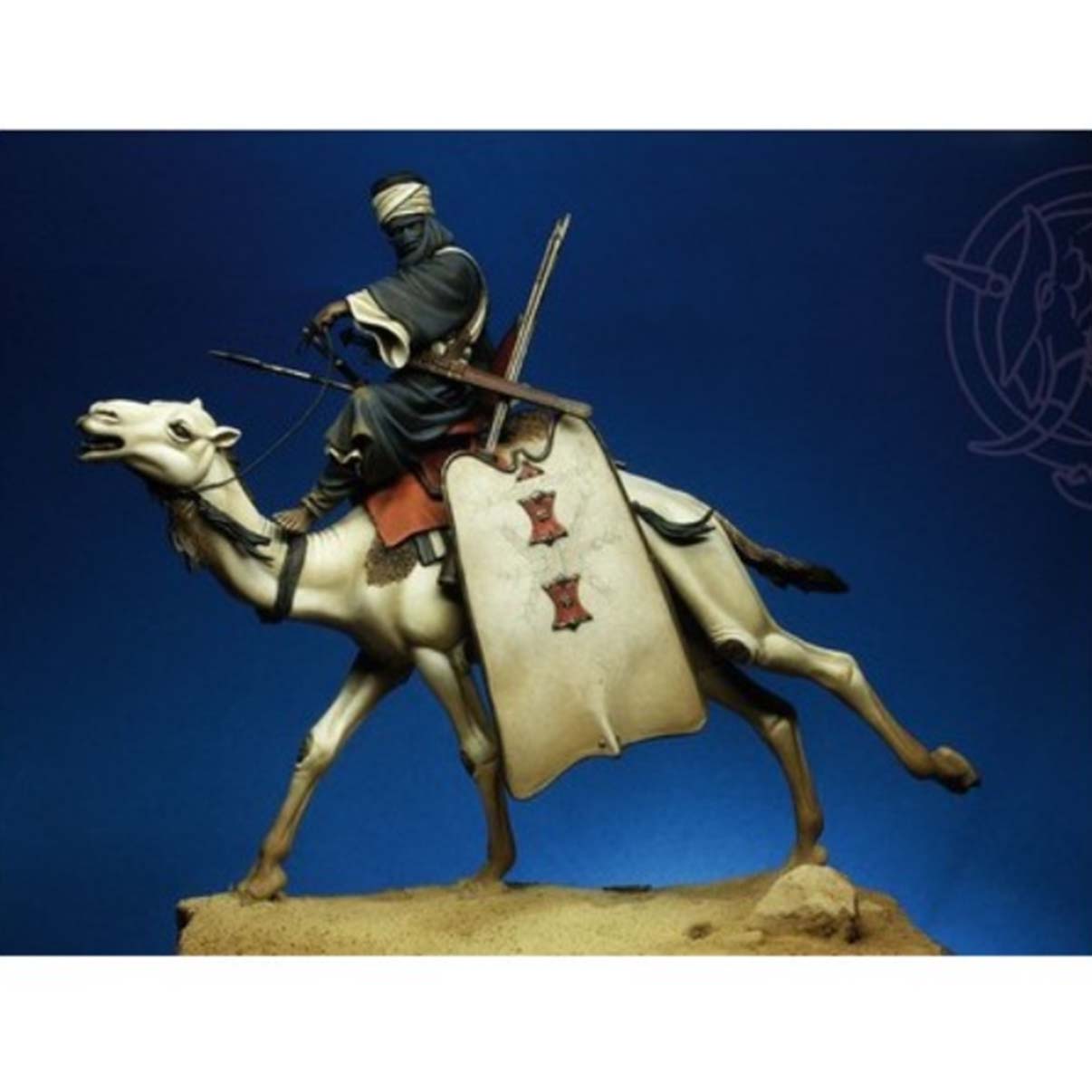 Art Girona Miniatures Touareg Second XIXe figurine 90 mm