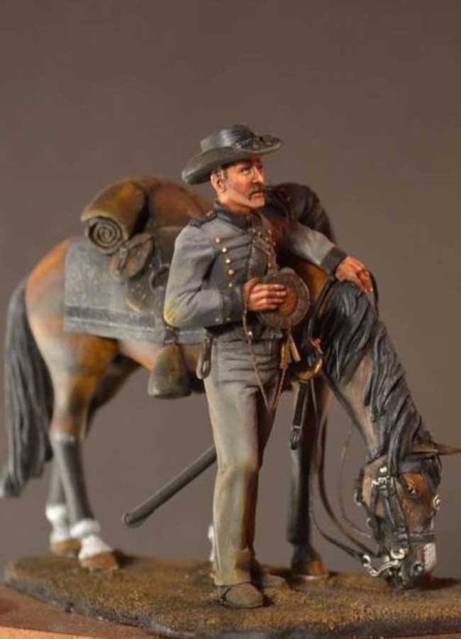 ART GIRONA Miniatures 1st Virginia Cavalry figurine cavalerie