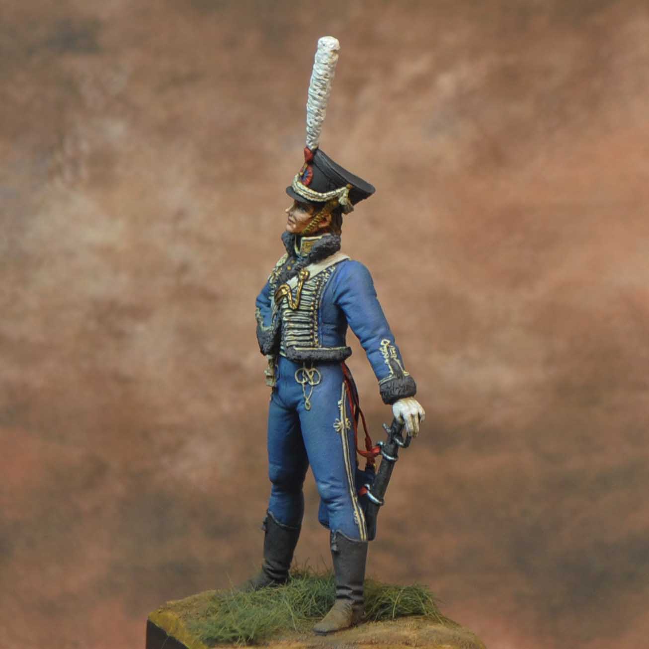 ART GIRONA Napoleonic Nadezhda Durova figurine historique