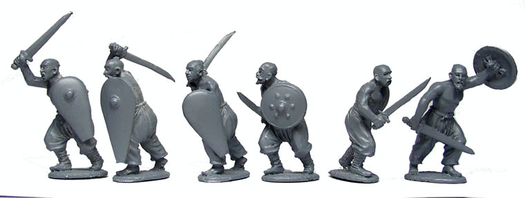 Perry Miniatures Crusades MA24 figurines épéistes azerbaïdjanais