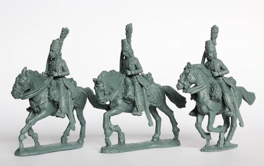 Perry Revolutionary REVF31 figurines chasseur a cheval mirliton