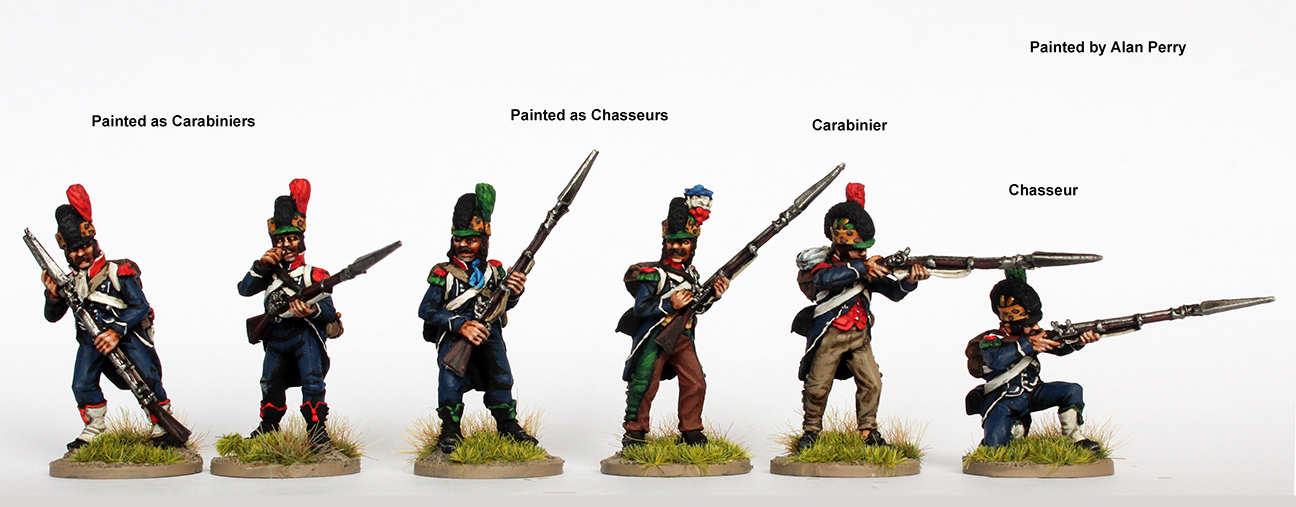 Perry Miniatures Revolutionary REVF 19 Carabiniers figurines 1791