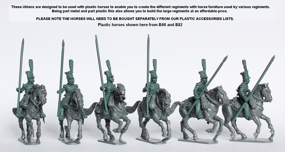 Perry Miniatures DOW 15 Uhlans figurines lances czapka