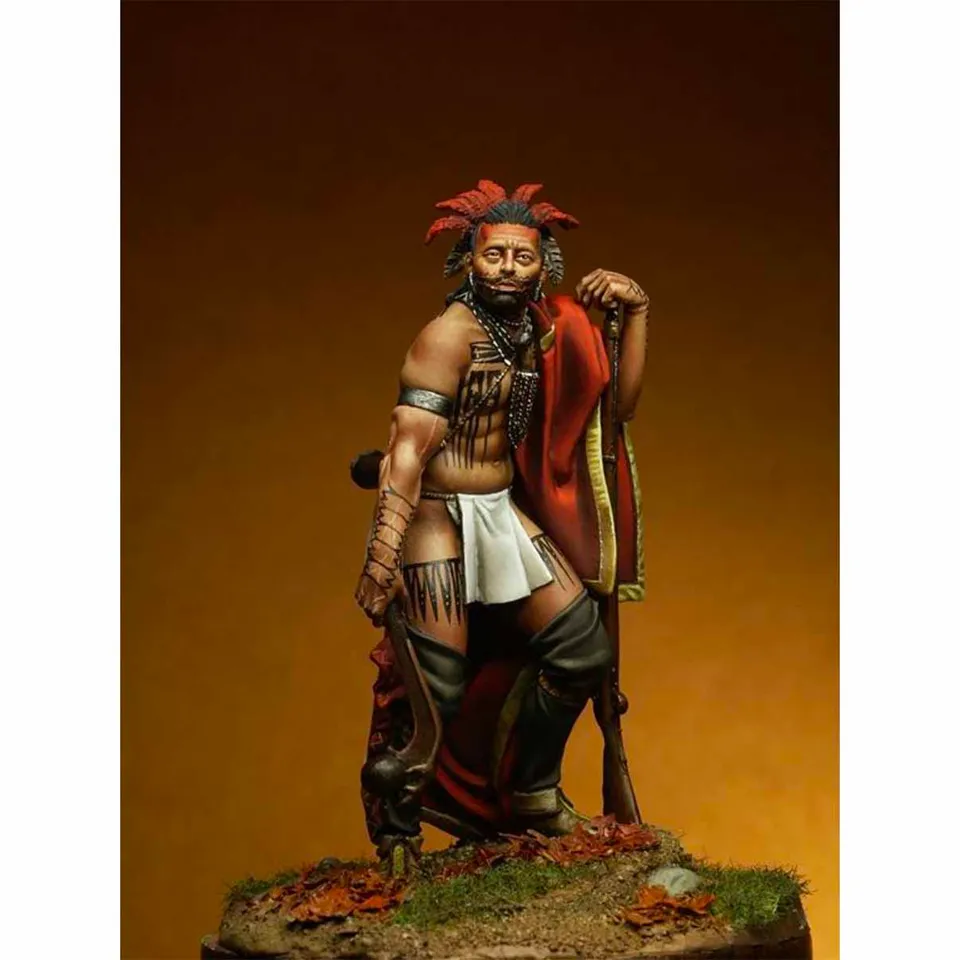 ART GIRONA Miniatures Mohawk Warrior figurine guerrier à peindre