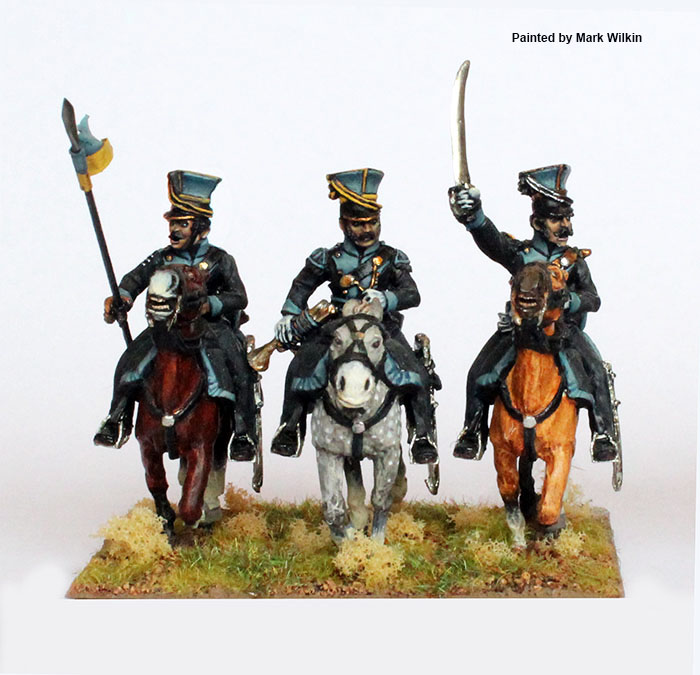 Perry Miniatures Napoleonic NBK21 figurines uhlans commandement 28mm