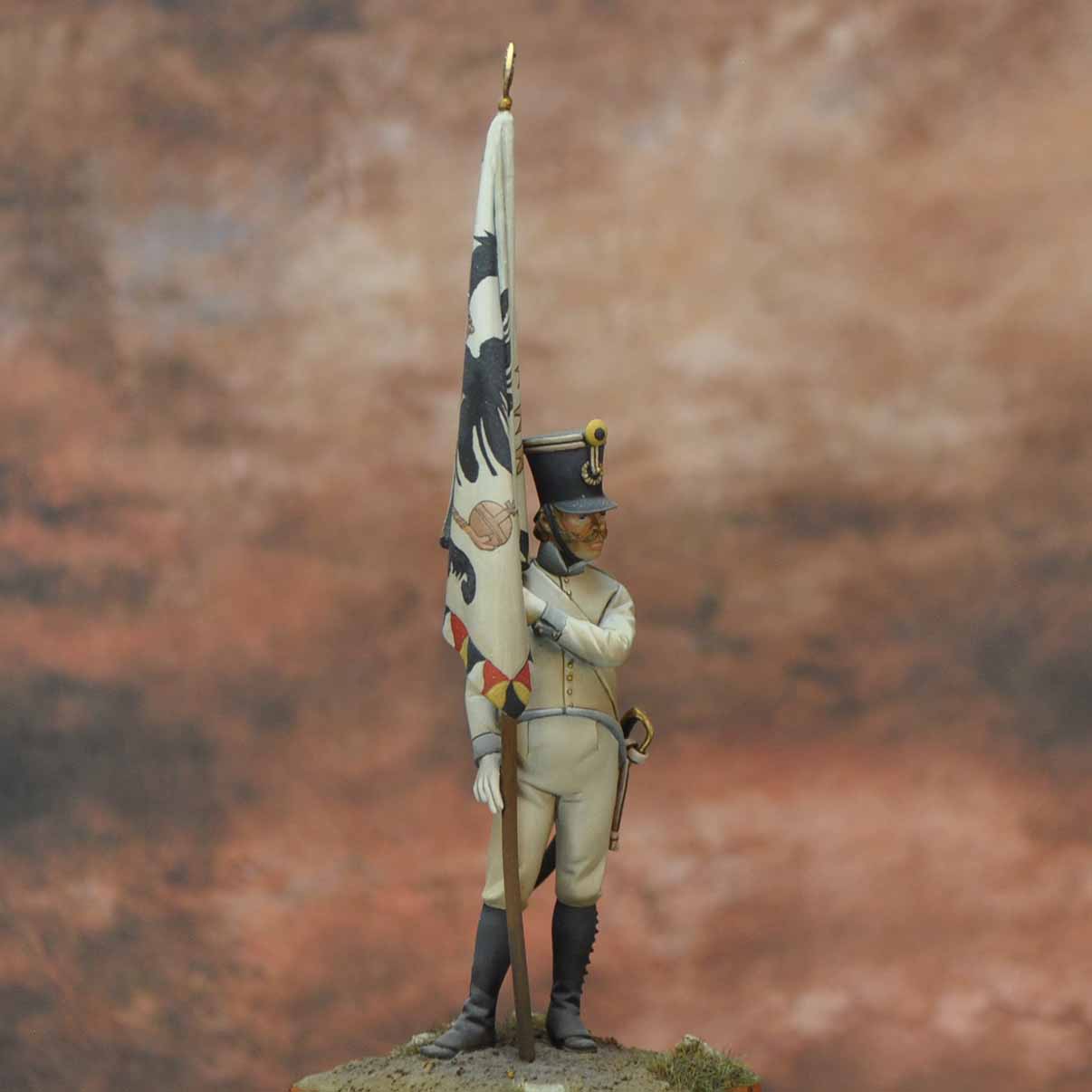 ART GIRONA Napoleonic NCO Fusiliers 30th 1809 figurine 54 mm