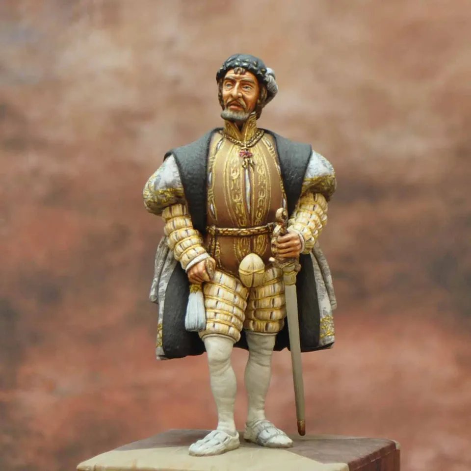 Art Girona Spanish Serie Emperor Charles I of Spain and V figurine
