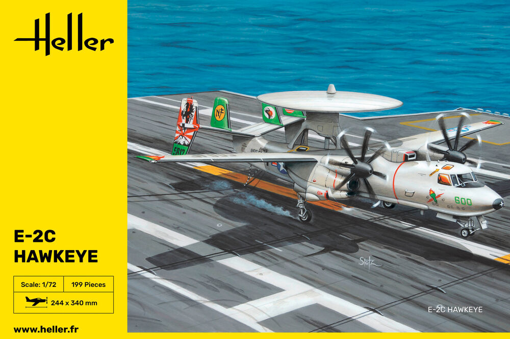 Heller E-2C Hawkeye 1/72 maquette avion militaire