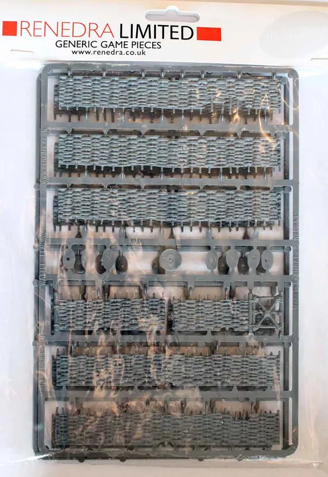 Perry Miniatures Accessories B47 wattle fencing clôture 28mm