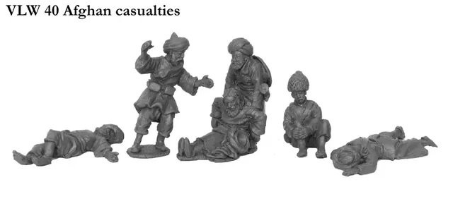 Perry Miniatures VLW 40 figurines blessés afghans 28mm