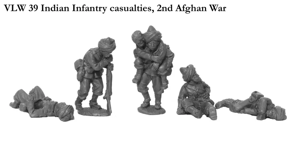 Perry Miniatures VLW 39 Infanterie indienne figurines pertes Afghan