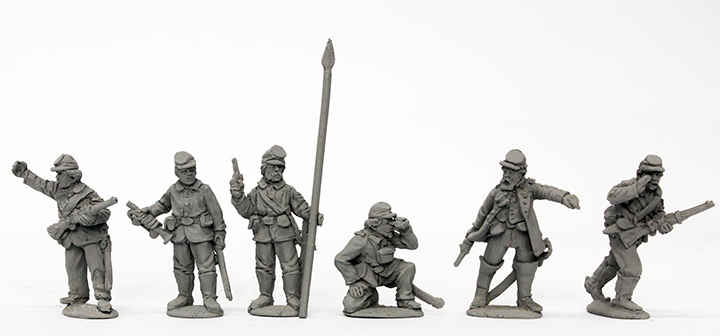 Perry Miniatures ACW122 cavalerie Union figurines commandement
