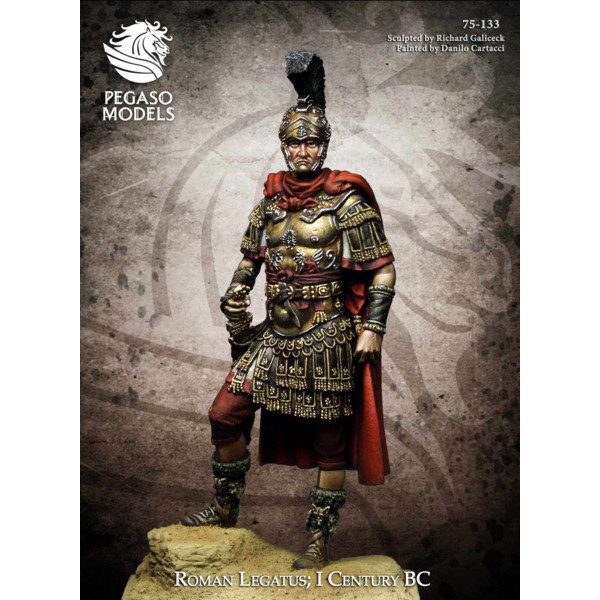 ART GIRONA Miniatures Roman Legatus figurine Rome Ier siècle