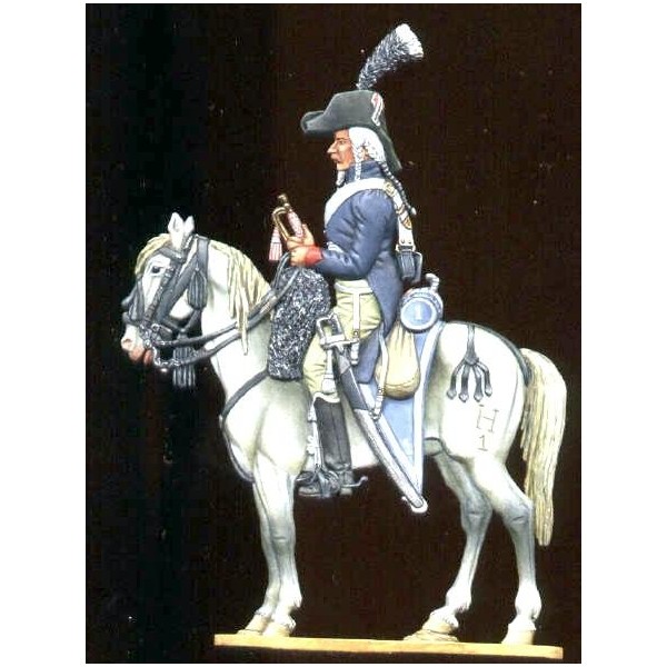 ART GIRONA Miniatures Trompette Hussards 1800 figurine