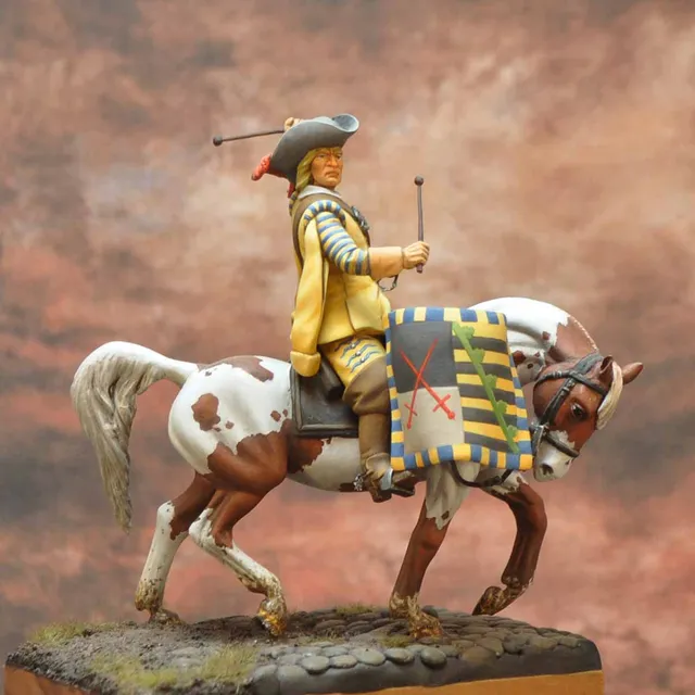 Art Girona Spanish Serie Electoral Saxony Drummer figurine 54 mm