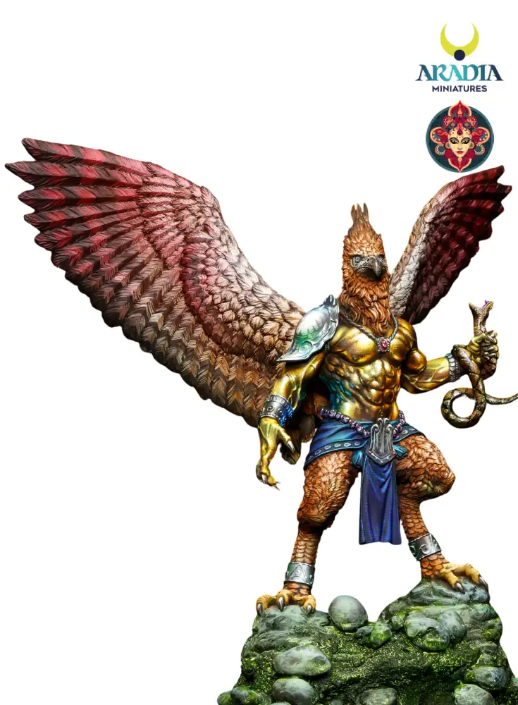 Aradia Minis Kali Yuga Garuda King figurine résine oiseau