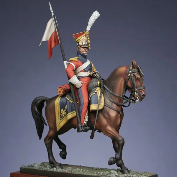 Art Girona Miniatures Red lancer of the Guard 1813 figurine