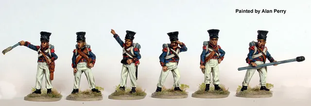 Perry Miniatures DOW 20 artillerie régimentaire figurines czapka