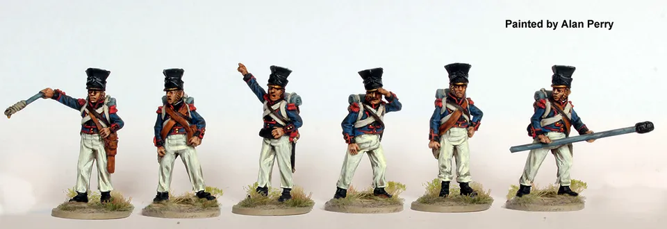 Perry Miniatures DOW 20 artillerie régimentaire figurines czapka