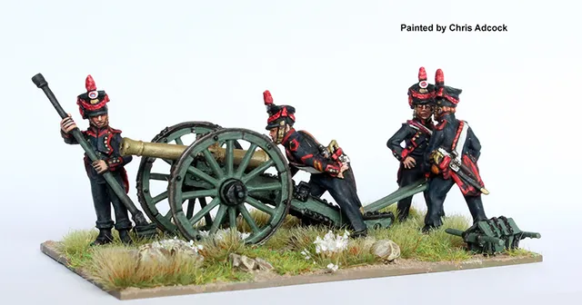 Perry Miniatures Napoleonic FN 233 figurine artillerie 8 livres