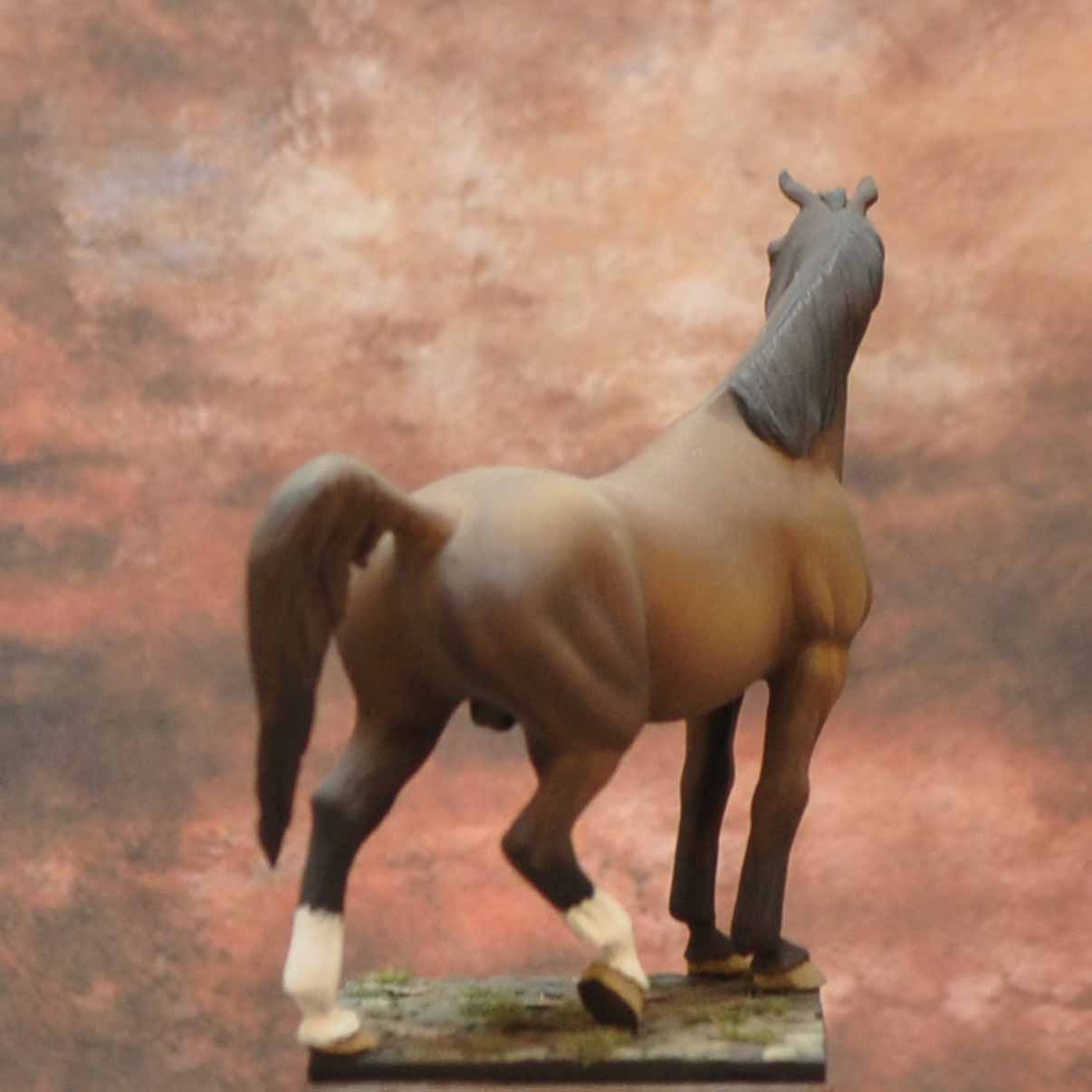 ART GIRONA Spanish Serie Nude Horse figurine cheval 54 mm