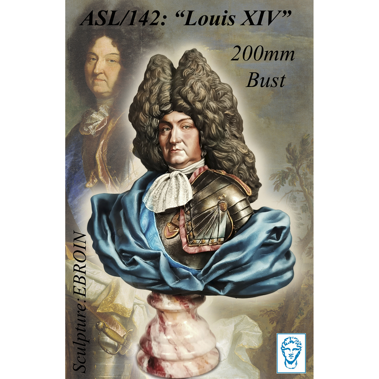 Art Girona Miniatures Louis XIV figurine à peindre