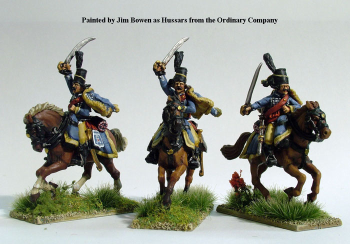 Perry Miniatures AW169 figurines hussards 28mm charge pelisse