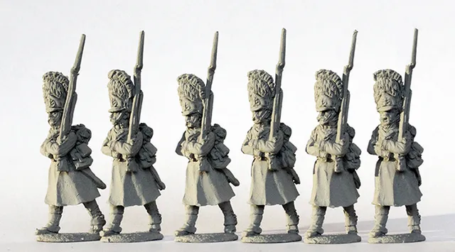 Perry Miniatures Napoleonic DAN 15 grenadiers figurines métal marche