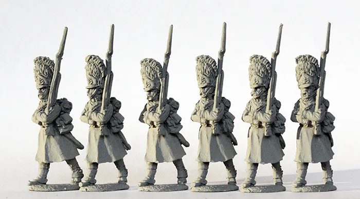 Perry Miniatures Napoleonic DAN 15 grenadiers figurines métal marche