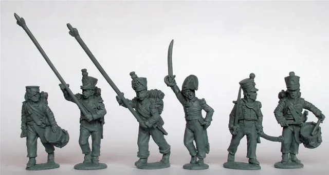 Perry Miniatures Napoleonic FN72 figurines commandement légère