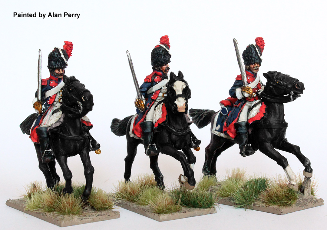 Perry Miniatures REVF 43 Carabiniers figurines 28mm sabres galop