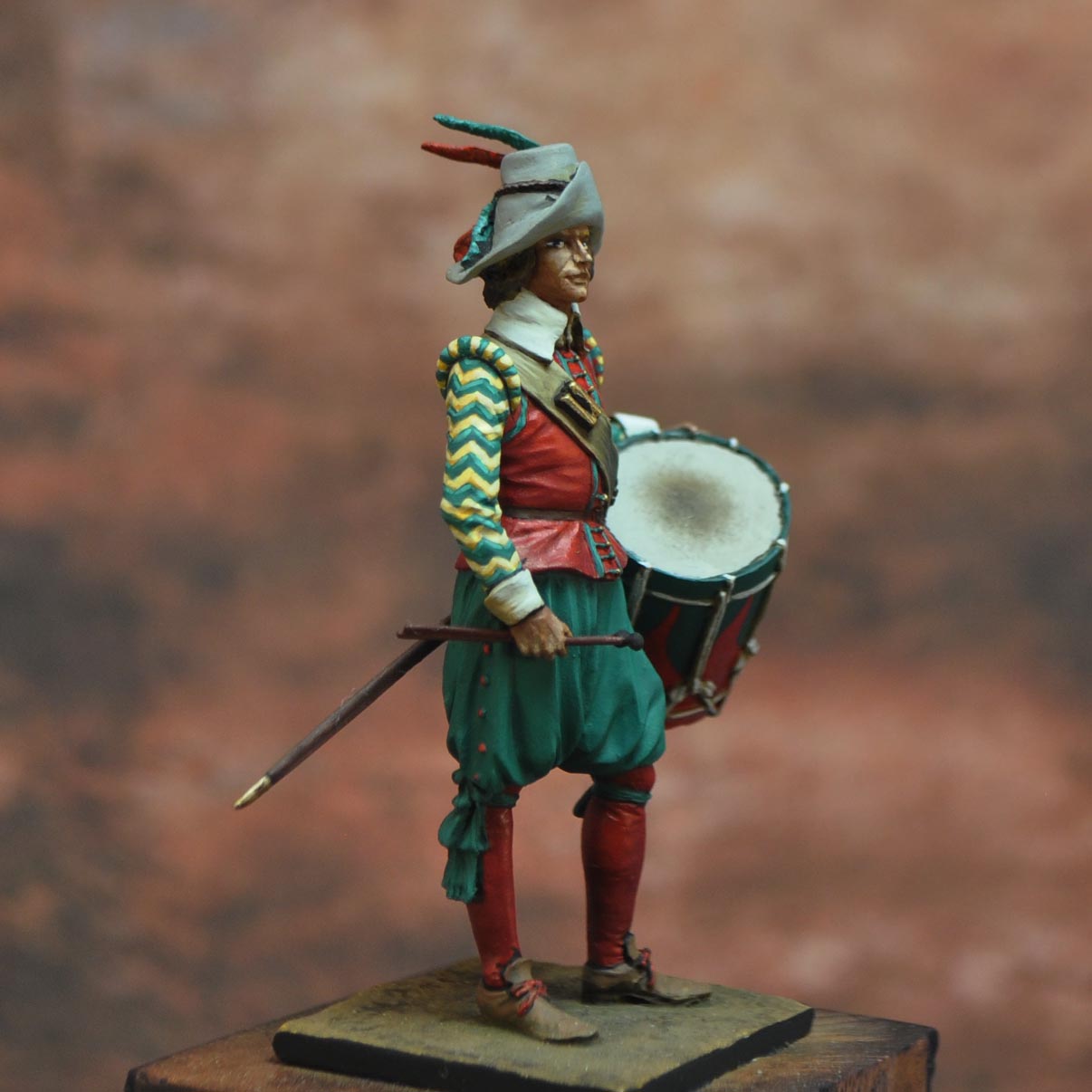 ART GIRONA General Serie Tambour Breuner figurine 1618