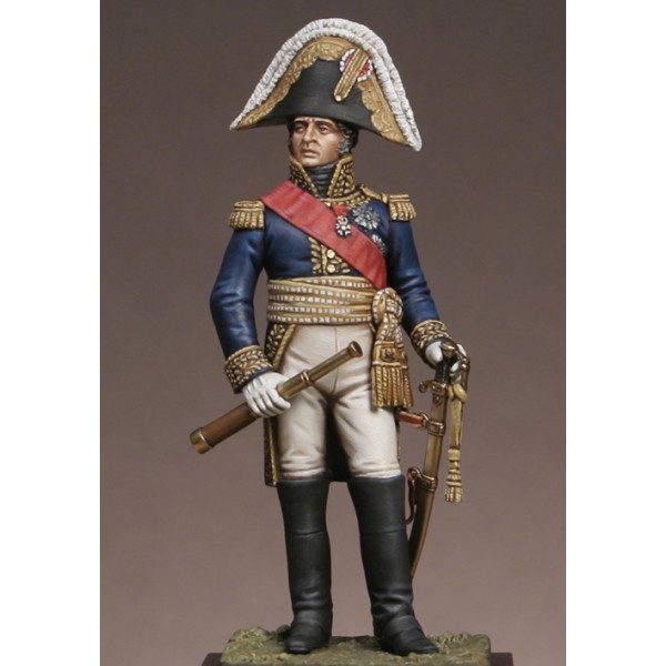Art Girona Miniatures Maréchal Bernadotte 1809 figurine 54 mm