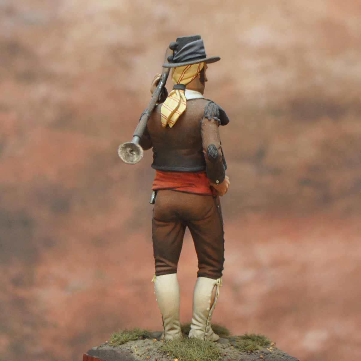 ART GIRONA Napoleonic War Series Guerrillero Andaluz 1809 figurine 54 mm