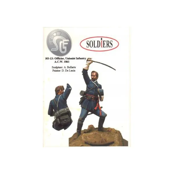 Art Girona Miniatures Officier Unionist Infantry figurine