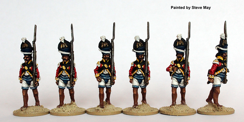 Perry Miniatures Napoleonic BH 130 figurines Bombay Grenadiers en marche
