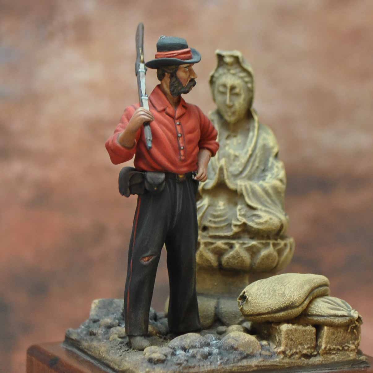 ART GIRONA International Serie Shanghai 1860 figurine soldat