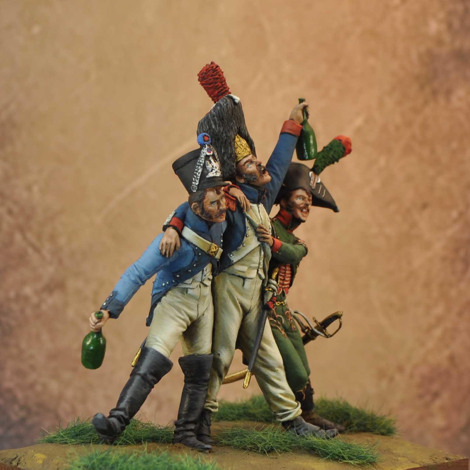 Art Girona General Serie Les Bourrés figurine à peindre
