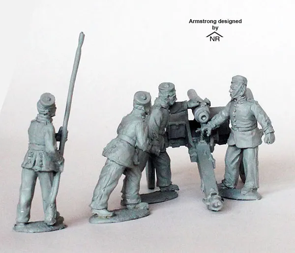 Perry BIF 29 figurines Royal Artillery canon Armstrong 12 livres