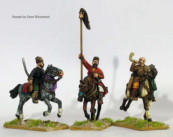Perry Crusades MA4 cavalerie turcomane figurines command.