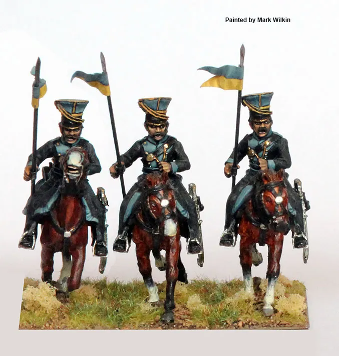 Perry Miniatures NBK22 Uhlans figurines métal charge