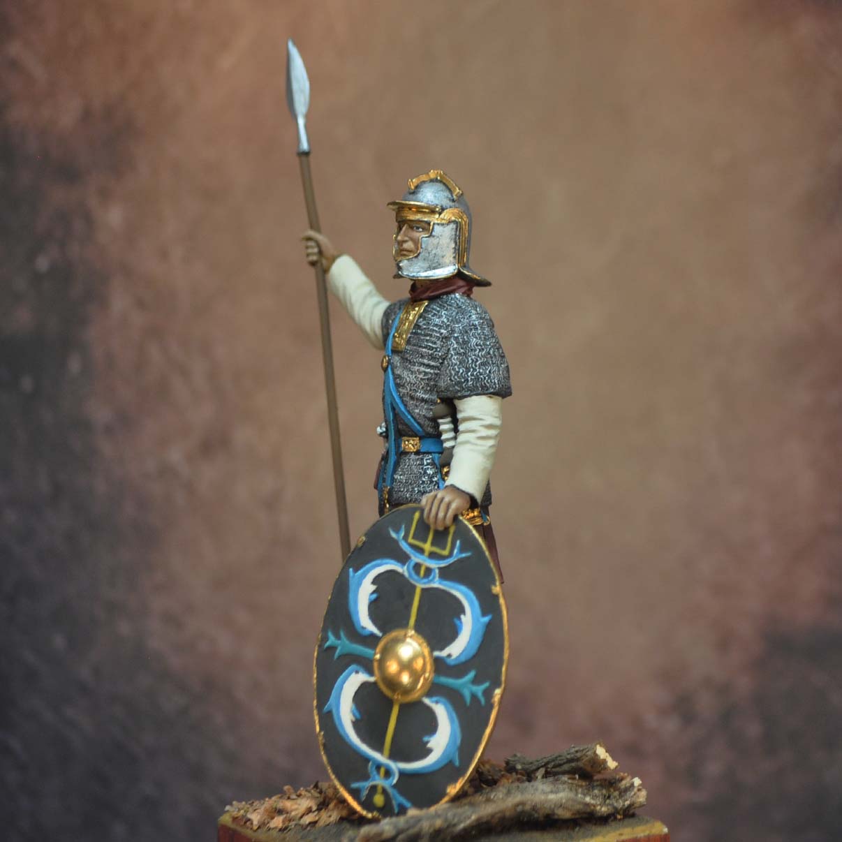 Art Girona 70mm Roman Auxiliary Soldier figurine romain
