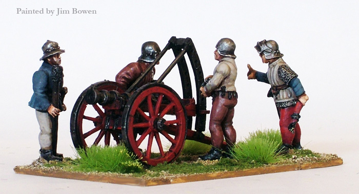 Perry Miniatures War of the Roses WR7 canon figurines servants