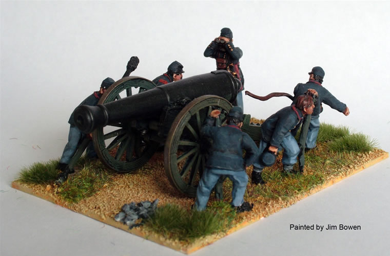 Perry Miniatures Civil War ACW24 artillerie Union canon 28mm