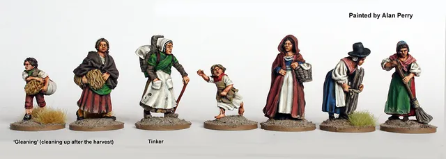 Perry Miniatures Napoleonic NX8 figurines femme et enfants