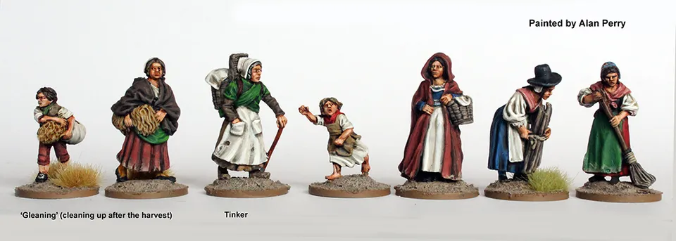 Perry Miniatures Napoleonic NX8 figurines femme et enfants