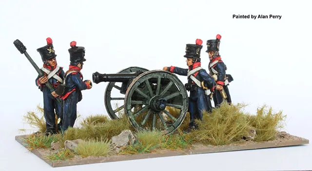 Perry Miniatures Napoleonic KH13 artillerie autrichienne 28mm